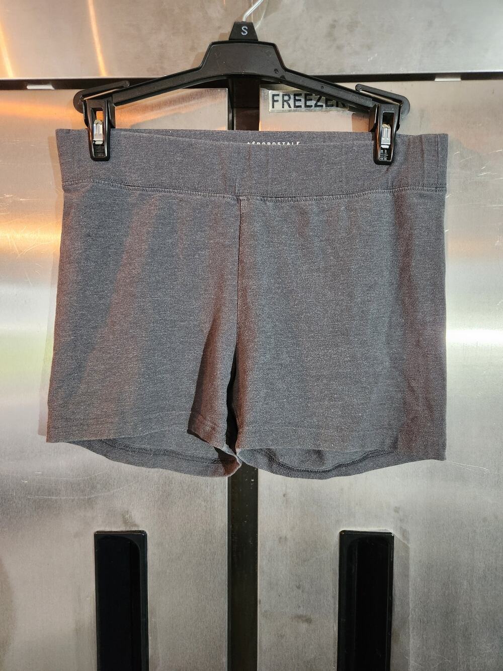 Aeropostale Sweat Shorts Women's Size Medium Gray Drawstring